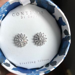 Contessa Di Capri starburst Earrings